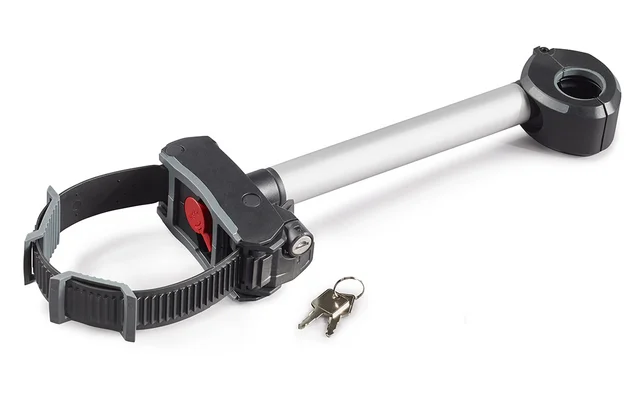 Uebler Abstandshalter abschließbar mit Zahnband für 2. Fahrrad für Kupplungsträger