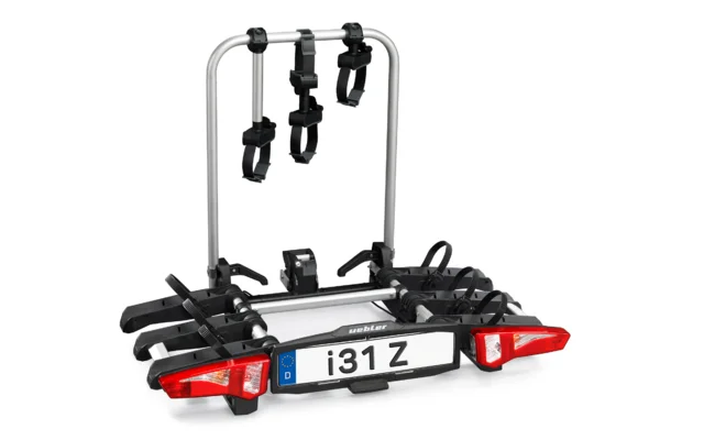 Uebler i31 Z Kupplungsträger für 3 Fahrräder auf der Anhängerkupplung, E-Bike geeignet