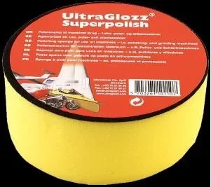 Ultraglozz-Polierschwamm für den maschinellen Einsatz. 150 mm / 180 mm