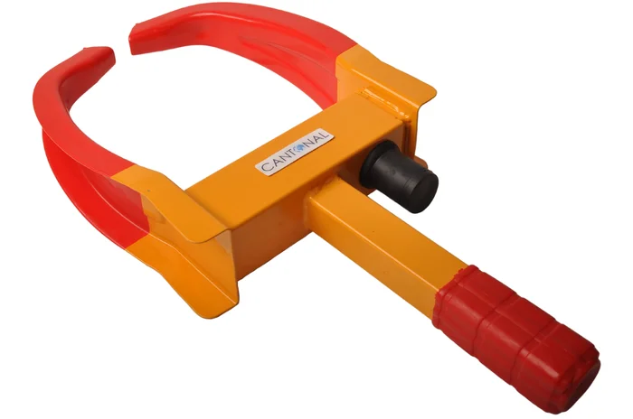 Universelle verstellbare Radkralle/Parkkralle mit zwei Schlüsseln – geeignet für Auto, Anhänger & Wohnwagen