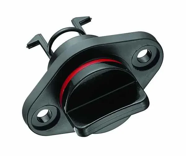 Unterer Plug aus schwarzem Nylon