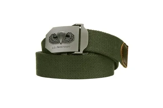 US Tropengürtel Style 11 U.S. Paratrooper div.Farben Fabrikpreis