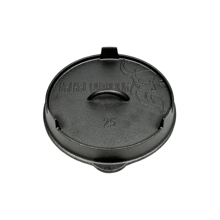 Valhal Outdoor Deckel für Feuerpfannen, 25 cm