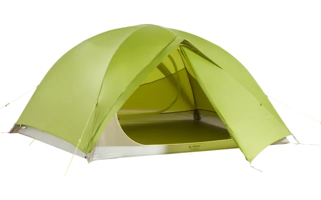 Vaude Space Seamless Ultraleicht Kuppelzelt cress green für 3 Personen