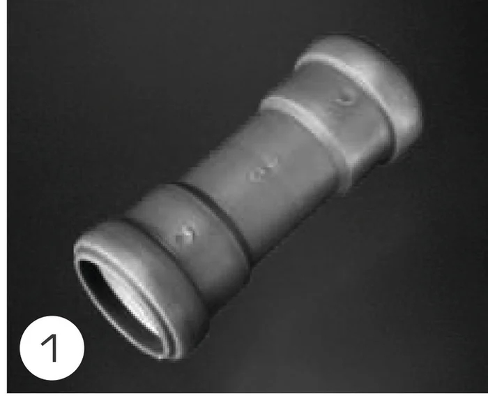 Verbindungsmuffe für 28 mm Rohre