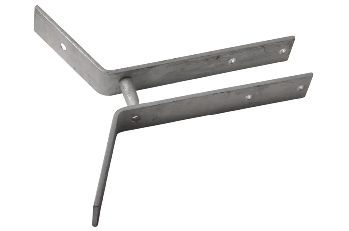 Verzinkte Stahlbackenstütze für Kiel – passt auf 60 mm Rohr