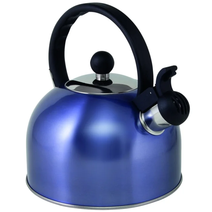 Via Mondo Flötenkessel Edelstahl lavendel, 2 Liter