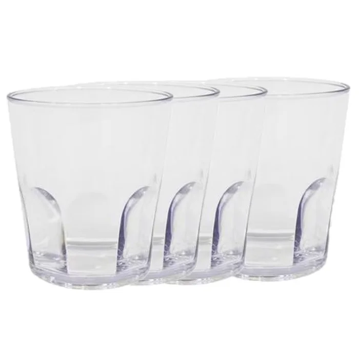 Via Mondo Wasserglas Artchi 210 ml, 4er Set