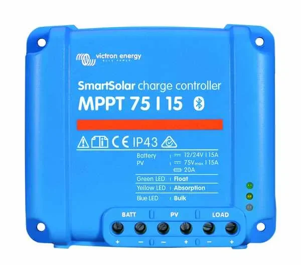 Victron mppt smart 75/10 Regler 145wp 12v / 290wp 24v