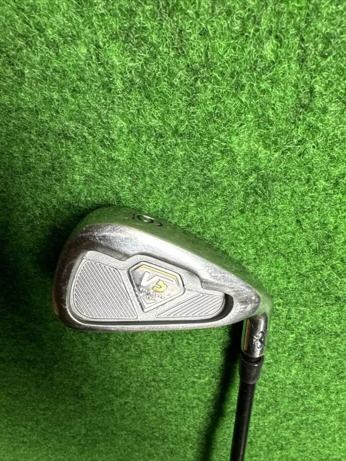 Voit V5 STAINLESS STEEL – 6-Eisen – Herren (Graphit, 37,5 Zoll, Rechtshändig)