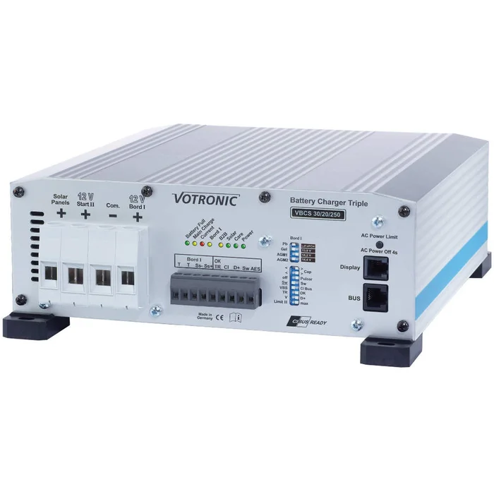 Votronic Batterieladegerät VBCS Triple Kombigerät 20 A
