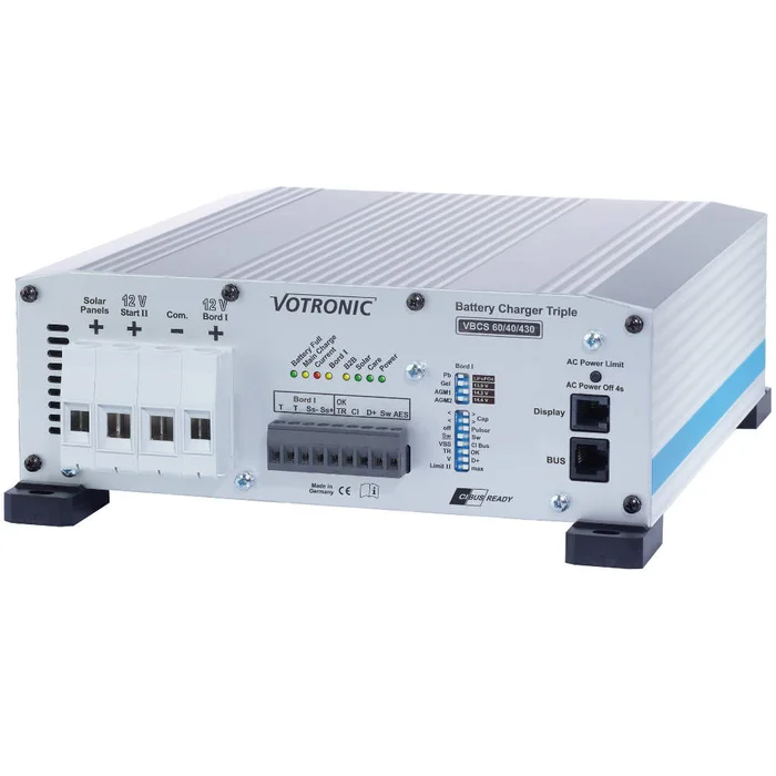 Votronic Batterieladegerät VBCS Triple Kombigerät 40 A