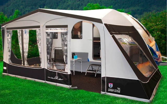 Walker Pioneer All Season 240 Sport & Fun Wohnwagenvorzelt passend für Knaus Sport & Fun