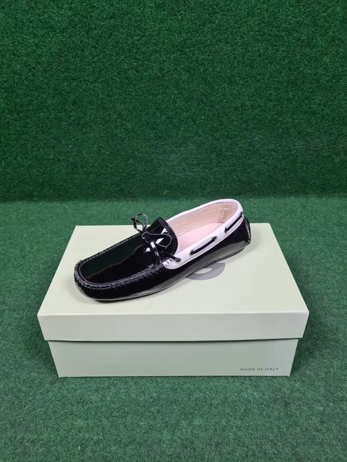 WALTER GENUIN Sugar Driver Sole Golfschuh – Damen (Schwarz, Weiß / EU 39) Im Angebot, keine Steuern – Bild 2