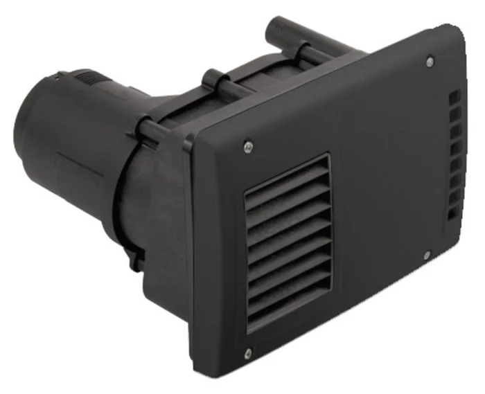 Wandkamin WKCD Combi D Schwarz