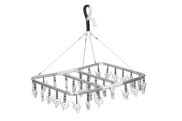 Wäschetrockner mit 32 Klammern