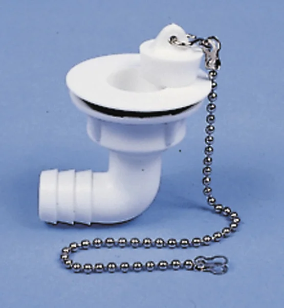 Wasserablaufgarnitur 90° Schlauch 3/4″, Ablauföffnung 23 mm, Typ B