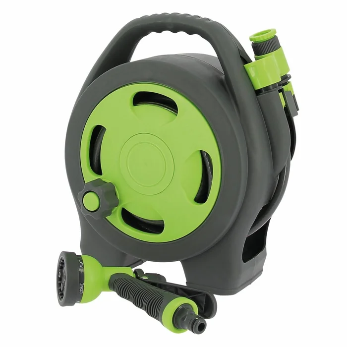 Wasserschlauch 10 m mit kompakter Wickelmaschine OPTIMA