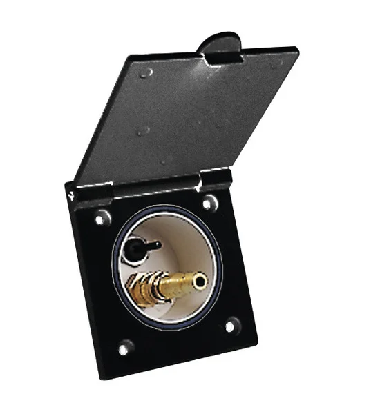 Wassersteckdose – Schwarz