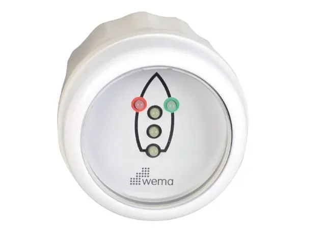 Wema Bedienfeld für Navigationslichter in Schwarz oder Weiß Im Ausverkauf Ausverkauf