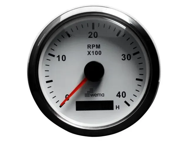 Wema Silverline Drehzahlmesser. 4000 U/min