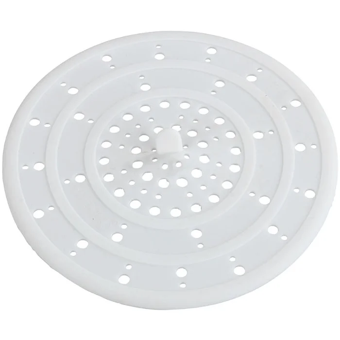 Wenko Abflusssieb aus Silikon, weiß