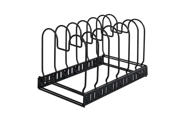 Wenko Deckel- und Pfannenhalter ausziehbarer Geschirrständer für Deckel und Pfannen