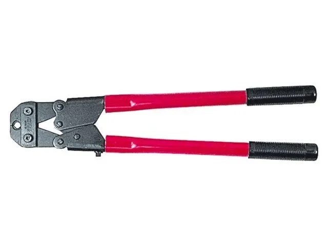 Werkzeug zum Pressen von Drahtseilen