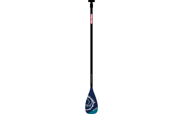 White Water Carbon 65 SUP Paddel Spaceinvadersblue