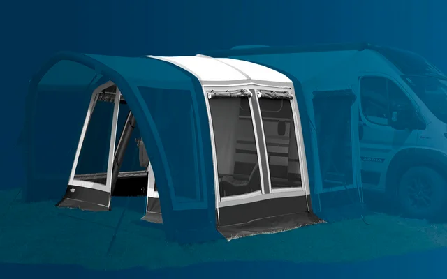 WIGO Luftschleuse Air Modul Basis XL für aufblasbares Vorzelt Yanook Air