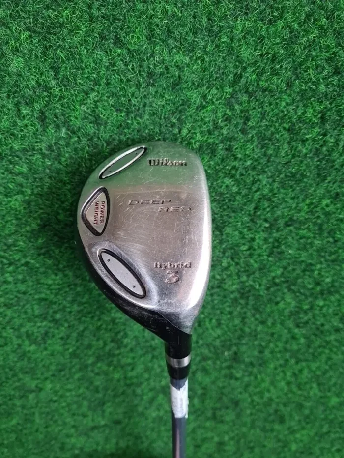 WILSON Deep Red 3-Hybrid – Herren (Graphit, 40 Zoll, Rechtshändig, Regular)