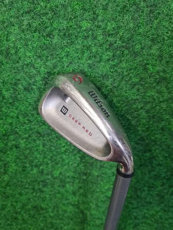 WILSON Deep Red 6-Eisen – Damen (Graphit, 37 Zoll, Rechts, Ladies Flex) Original Günstig