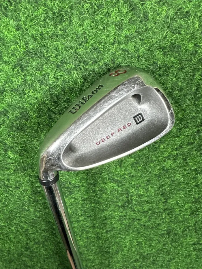 WILSON Deep Red 8-Eisen – Herren (Graphit, 37 Zoll, Linkshändig, Regular) Sonderangebot