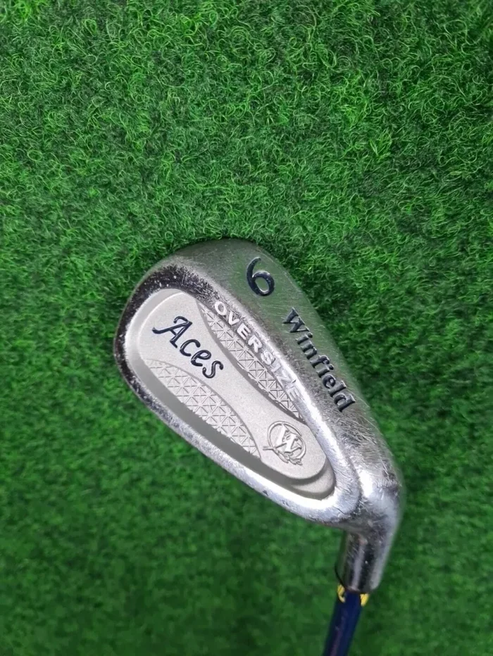 WINFIELD Aces Oversize 9-Eisen – Kinder (Graphit, 31 Zoll, Rechts, Junior Flex)