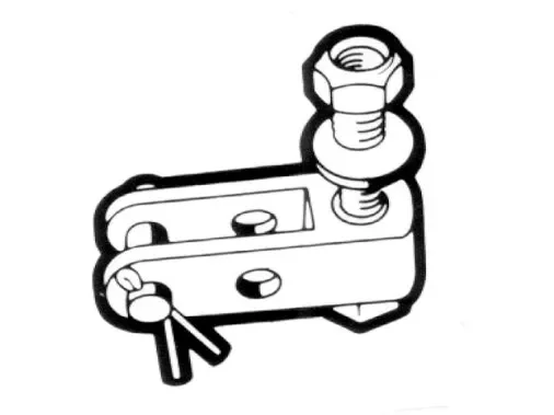 Winkelbefestigung für Steuerkabel A75 Schnäppchen