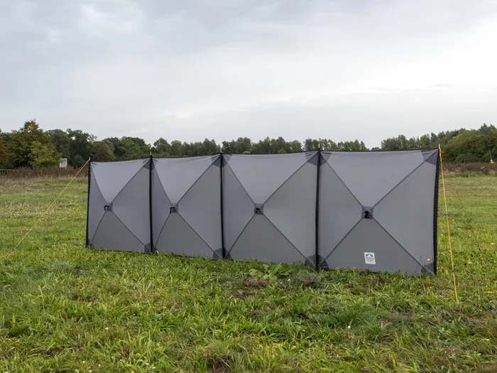 Winschutz Smögen – 500 x 125 cm – Grau