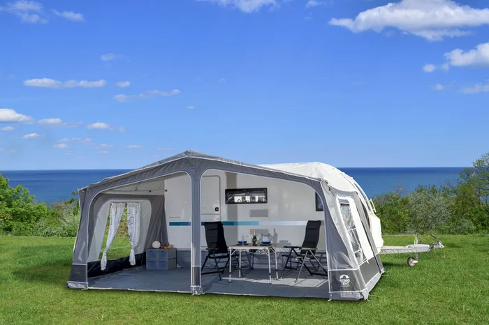 Wohnwagen-Vorzelt PALERMO Größe 16 – mit Umlaufmaß (1026-1050cm)