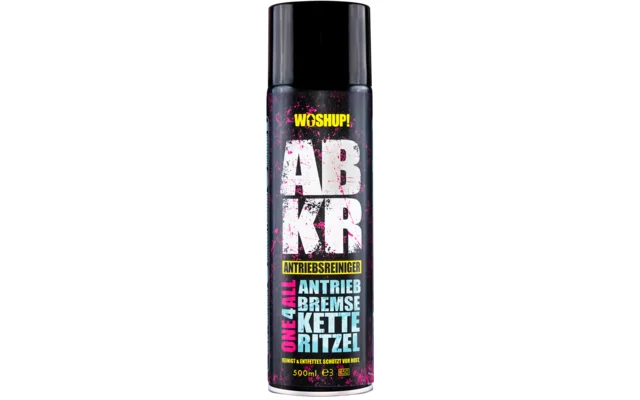 WOSHUP! ABKR Antriebsreinigungsspray für Fahrräder 500 ml
