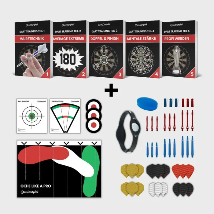 XXL Dart Trainingsbundle (E-Books + Trainingszubehör) Ausverkauf günstig