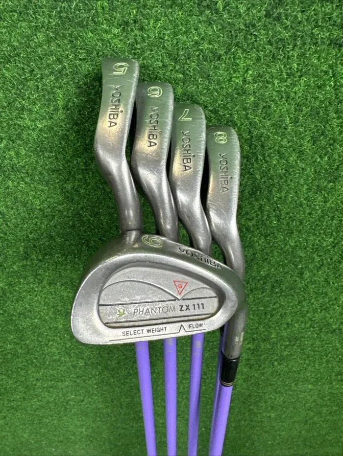 YOSHIBA Phantom ZX 111 Eisensatz 5-9 – Damen (Graphit, -0,5 Zoll, Rechtshändig)