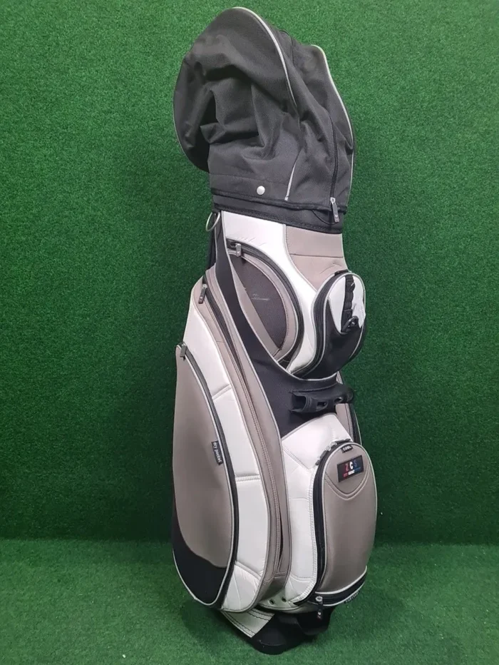 ZCS ZERO CONTACT SYSTEM, Trolleybag / Cartbag, Beige, Weiß, 9 Fächer & 8 Taschen – Bild 2