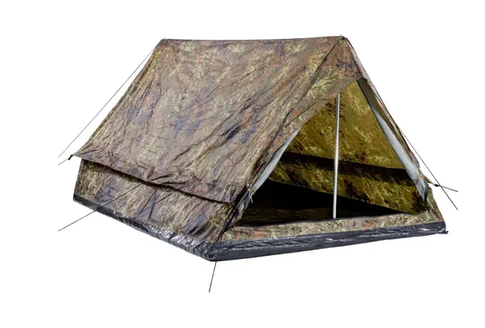 Zelt, Minipack flecktarn neu (2-Mann) – Bild 2