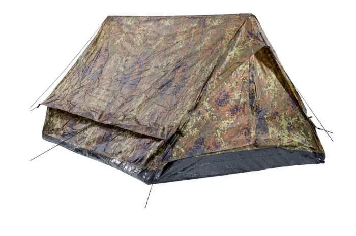 Zelt, Minipack flecktarn neu (2-Mann) – Bild 3