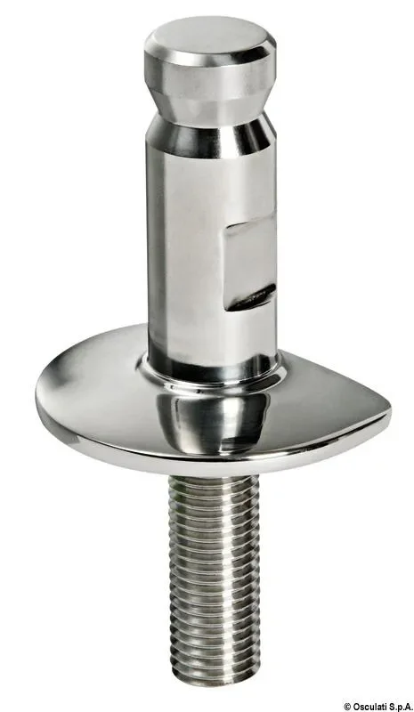 Zepterbasis AISI316 oval