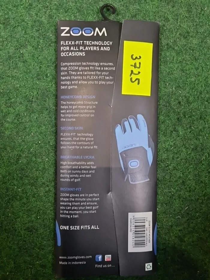 ZOOM Weather Golfhandschuhe – Damen (Rot / Links / One Size) – Bild 2