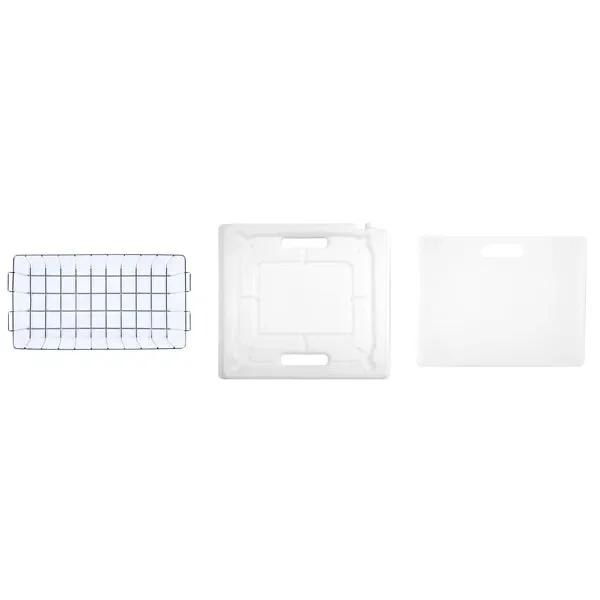 Zubehör für Pro 70: Korb, Gefrierelement und Schneidebrett/Raumteiler Hohe Qualität