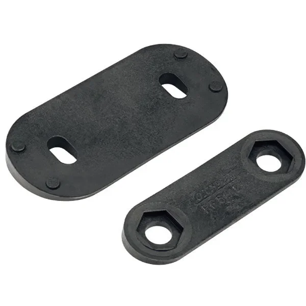 Zwischenunterlagen-Set, schwarz